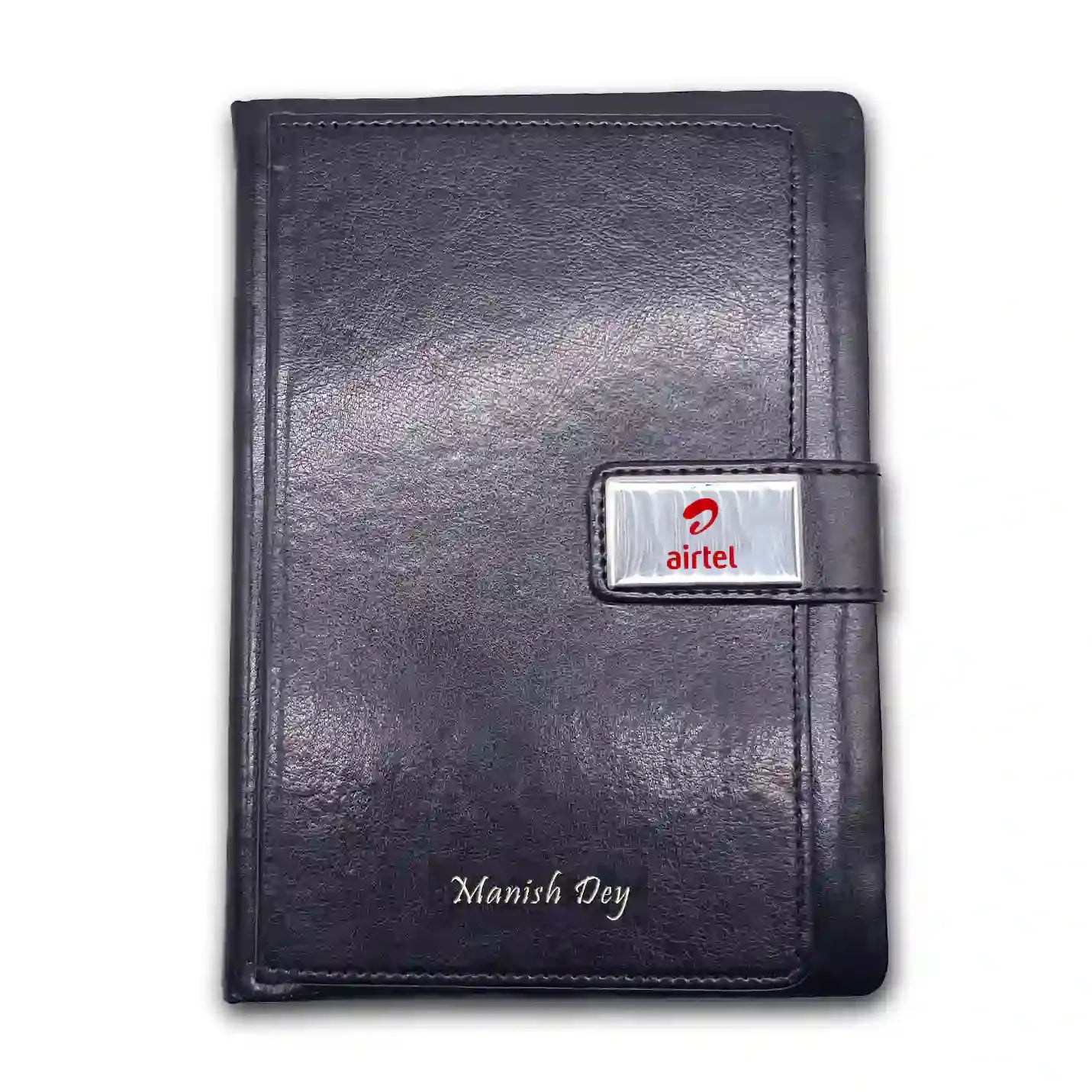 Non-Dated Mars Black Organizer Diary with Flap Img 2
